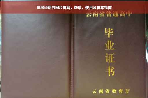 租房证明书图片详解，获取、使用及样本指南