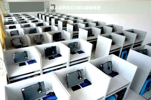 收入证明格式详解与编制指南