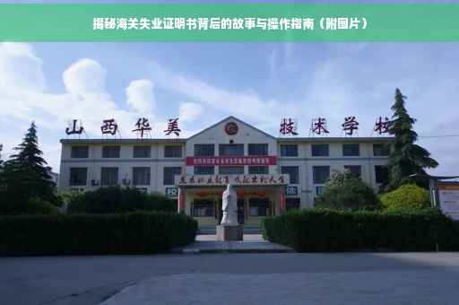 揭秘海关失业证明书背后的故事与操作指南（附图片）