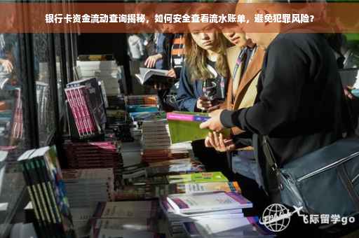 银行卡资金流动查询揭秘，如何安全查看流水账单，避免犯罪风险？