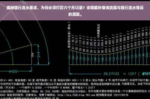 揭秘银行流水要求，为何必须打印六个月记录？详细解析查询流程与银行流水背后的原因。