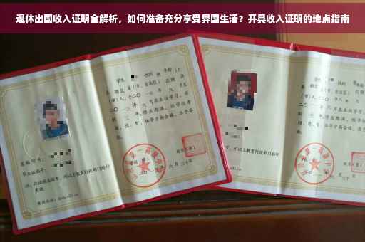 退休出国收入证明全解析，如何准备充分享受异国生活？开具收入证明的地点指南