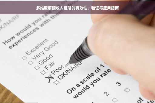 多维度解读收入证明的有效性，验证与应用指南