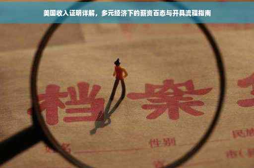 美国收入证明详解，多元经济下的薪资百态与开具流程指南