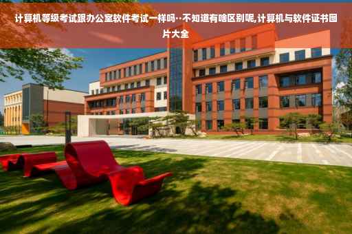 计算机等级考试跟办公室软件考试一样吗··不知道有啥区别呢,计算机与软件证书图片大全