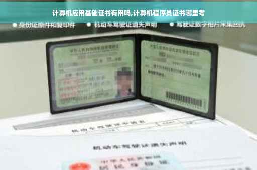 计算机应用基础证书有用吗,计算机程序员证书哪里考