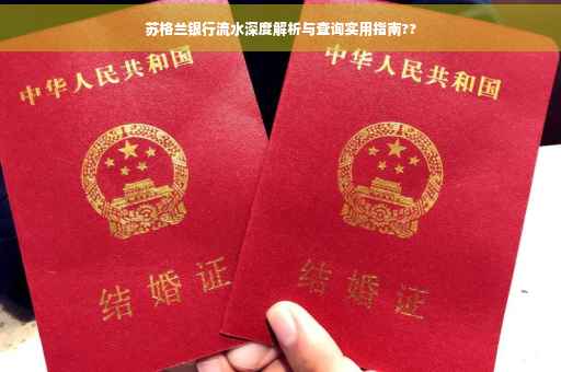 苏格兰银行流水深度解析与查询实用指南??