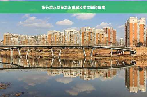 银行流水交易流水详解及英文翻译指南