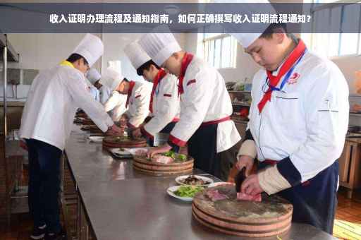 收入证明办理流程及通知指南，如何正确撰写收入证明流程通知？