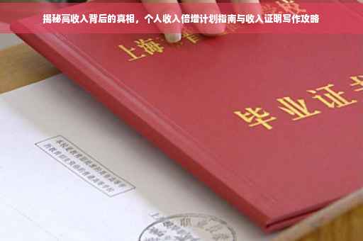 揭秘高收入背后的真相，个人收入倍增计划指南与收入证明写作攻略