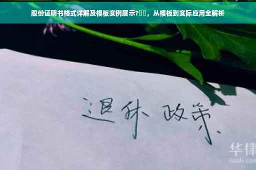 股份证明书格式详解及模板实例展示?⚡️，从模板到实际应用全解析