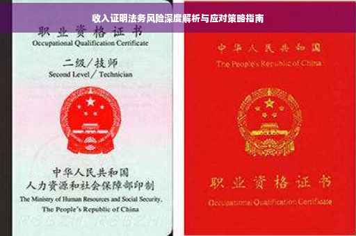 收入证明法务风险深度解析与应对策略指南