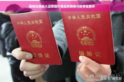 揭秘法院收入证明图片背后的真相与故事全解析