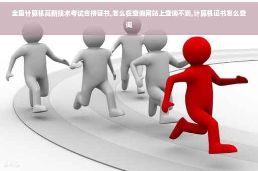全国计算机高新技术考试合格证书,怎么在查询网站上查询不到,计算机证书怎么查询