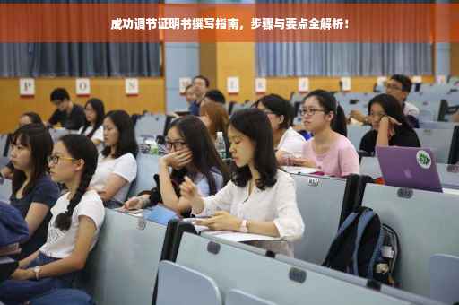 成功调节证明书撰写指南，步骤与要点全解析！