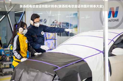 陕西机电毕业证书图片样本(陕西机电毕业证书图片样本大全)