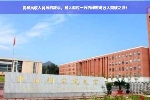 揭秘高收入背后的故事，月入超过一万的秘密与收入突破之路！