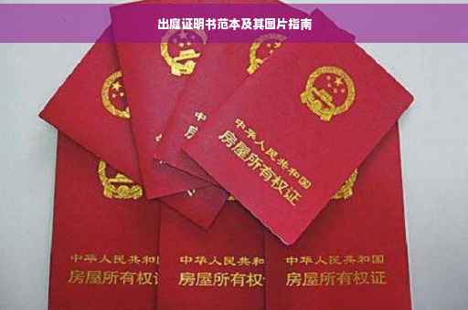 出庭证明书范本及其图片指南