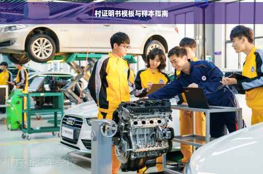 村证明书模板与样本指南