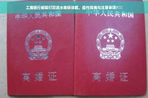 工商银行邮箱打印流水密码详解，操作指南与注意事项?⚡️