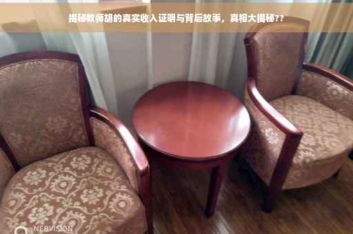 揭秘教师胡的真实收入证明与背后故事，真相大揭秘??