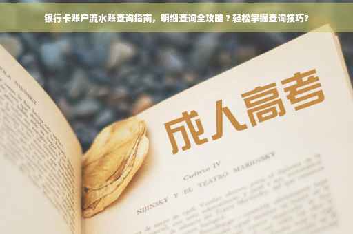 银行卡账户流水账查询指南，明细查询全攻略 ? 轻松掌握查询技巧?