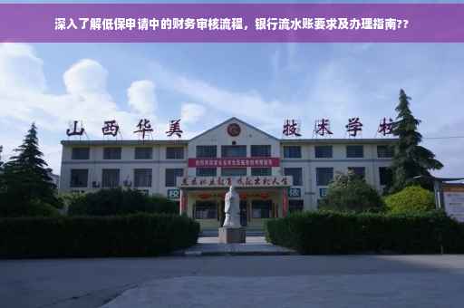 深入了解低保申请中的财务审核流程，银行流水账要求及办理指南??