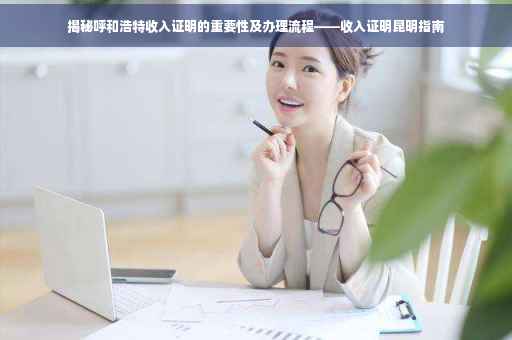 揭秘呼和浩特收入证明的重要性及办理流程——收入证明昆明指南