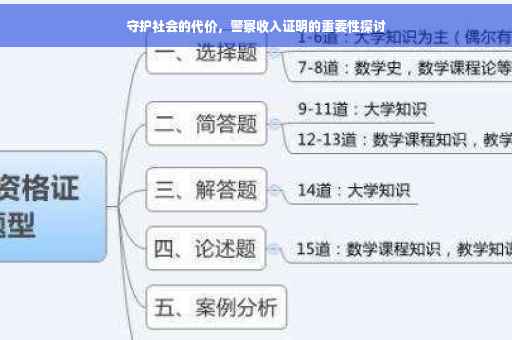 守护社会的代价，警察收入证明的重要性探讨