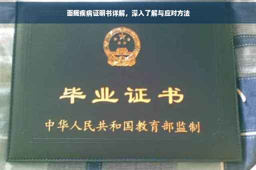 面瘫疾病证明书详解，深入了解与应对方法