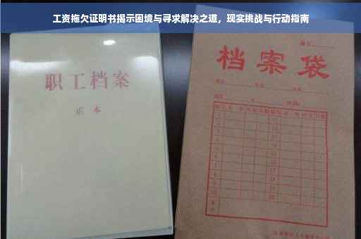 工资拖欠证明书揭示困境与寻求解决之道，现实挑战与行动指南