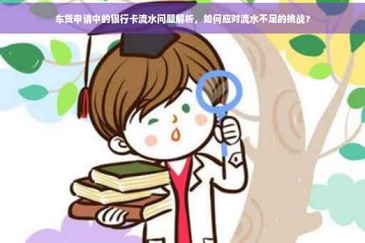 车贷申请中的银行卡流水问题解析，如何应对流水不足的挑战？
