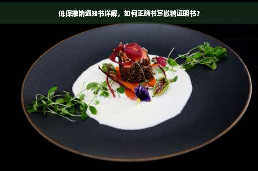 低保撤销通知书详解，如何正确书写撤销证明书？