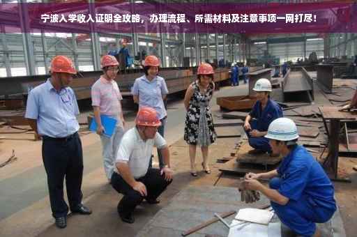 宁波入学收入证明全攻略，办理流程、所需材料及注意事项一网打尽！