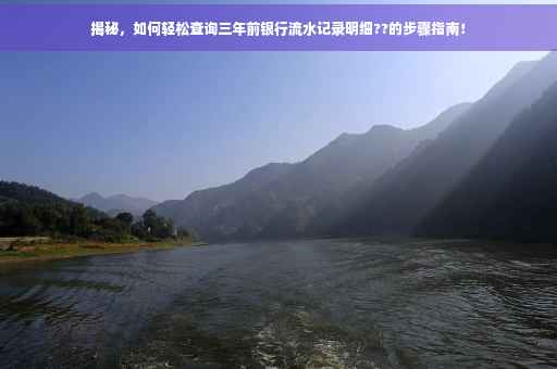 揭秘，如何轻松查询三年前银行流水记录明细??的步骤指南！