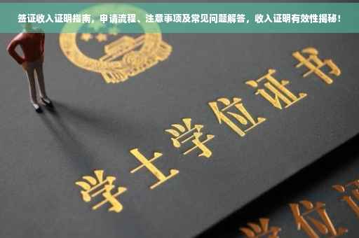 签证收入证明指南，申请流程、注意事项及常见问题解答，收入证明有效性揭秘！