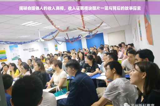 揭秘自媒体人的收入真相，收入证明模块图片一览与背后的故事探索