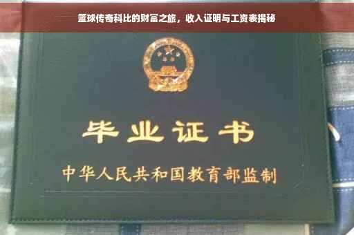 篮球传奇科比的财富之旅，收入证明与工资表揭秘