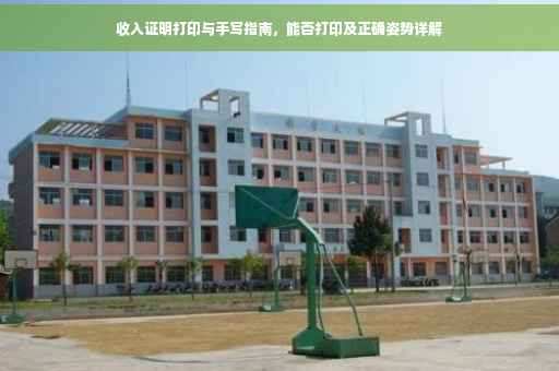 收入证明打印与手写指南，能否打印及正确姿势详解