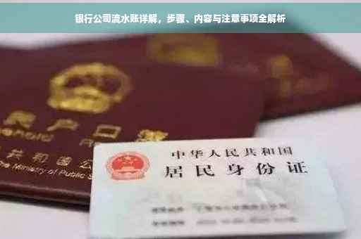 银行公司流水账详解，步骤、内容与注意事项全解析