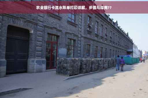 农业银行卡流水账单打印详解，步骤与指南??