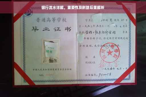 银行流水详解，重要性及删除后果解析