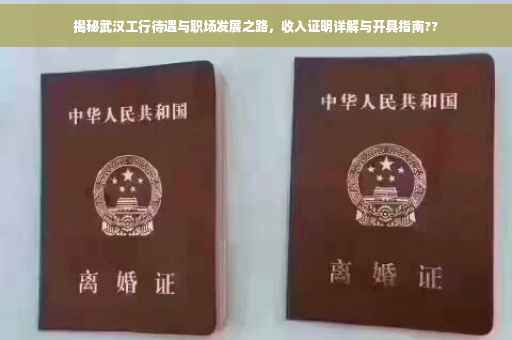 揭秘武汉工行待遇与职场发展之路，收入证明详解与开具指南??