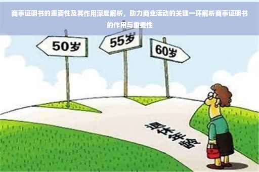 商事证明书的重要性及其作用深度解析，助力商业活动的关键一环解析商事证明书的作用与重要性