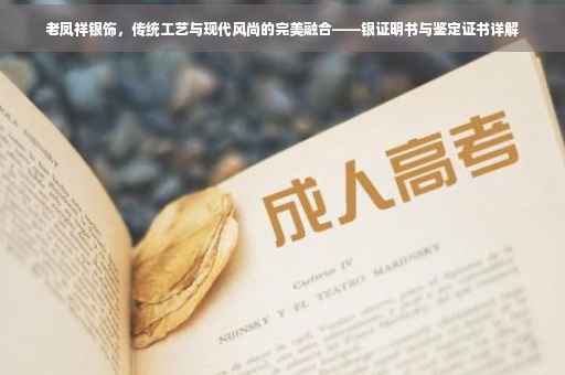 老凤祥银饰，传统工艺与现代风尚的完美融合——银证明书与鉴定证书详解