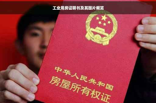 工业用房证明书及其图片概览