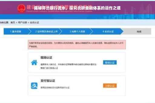 揭秘芬兰银行流水，探究北欧金融体系的运作之道