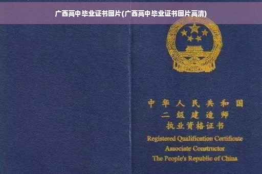 广西高中毕业证书图片(广西高中毕业证书图片高清)