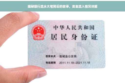 揭秘银行流水大笔背后的故事，资金流入情况详解