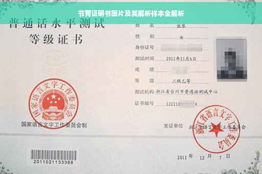 节育证明书图片及其解析样本全解析